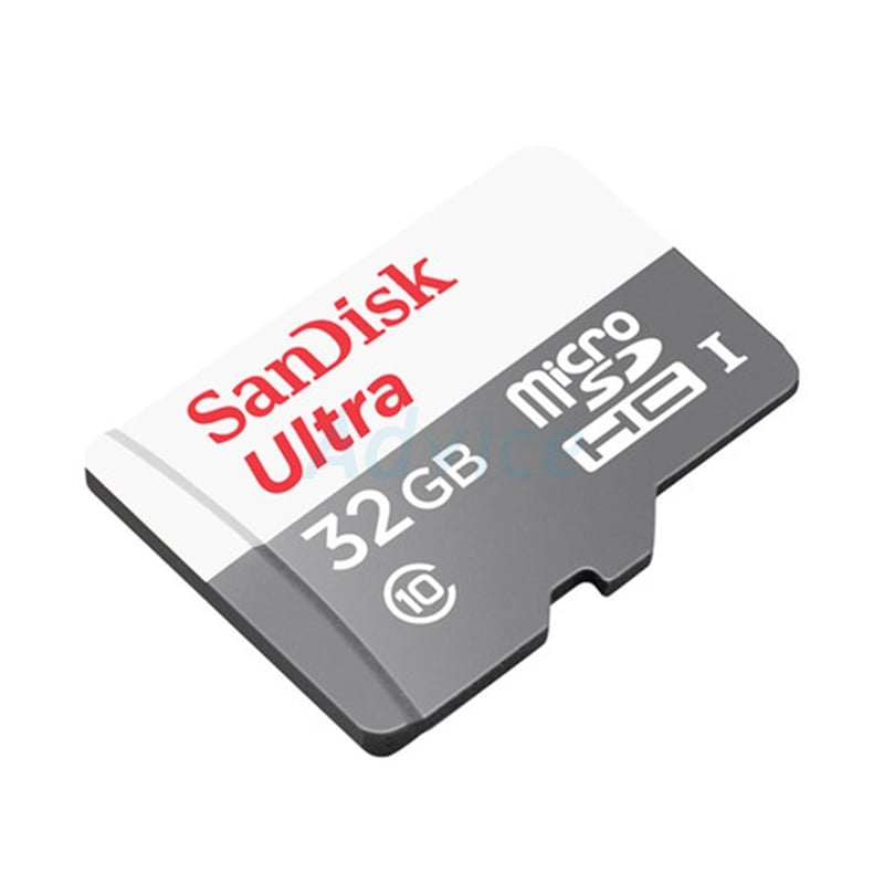 32GB Micro SD Card SANDISK Ultra SDSQUNR-032G-GN3MN (100MB/s,) 32GB Micro SD Card SANDISK Ultra SDSQUNR-032G-GN3MN (100MB/s,) - รูปที่ 2