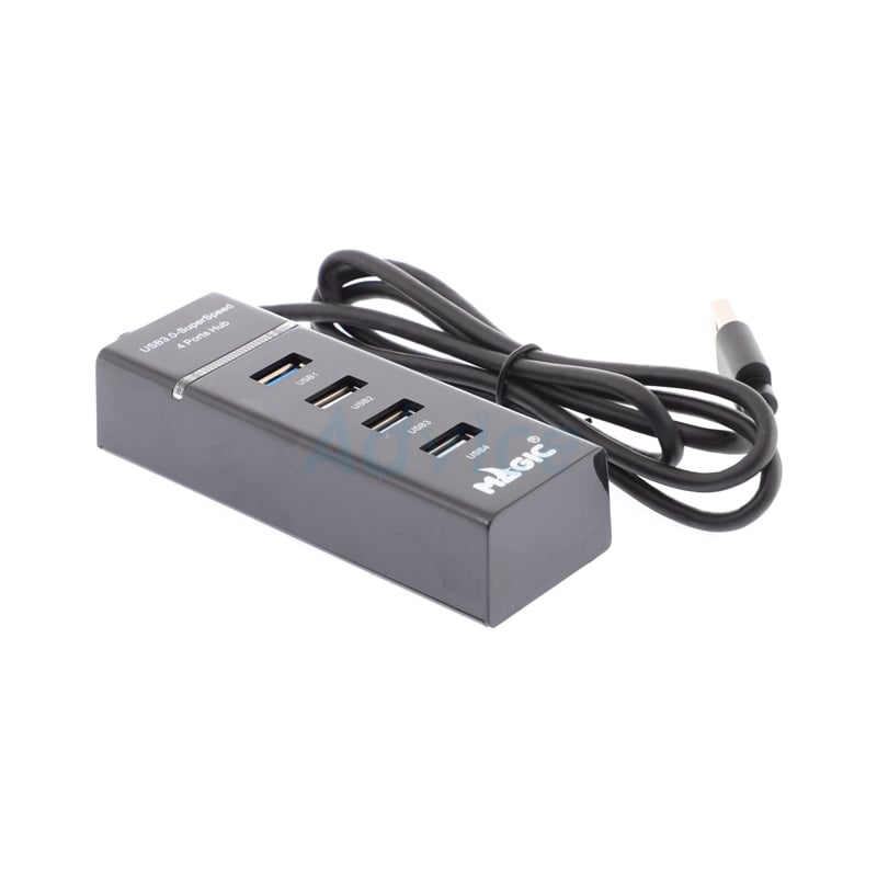 4 Port USB HUB v2.0 MAGIC TECH MT291 (Black) 4 Port USB HUB v2.0 MAGIC TECH MT291 (Black) - รูปที่ 3