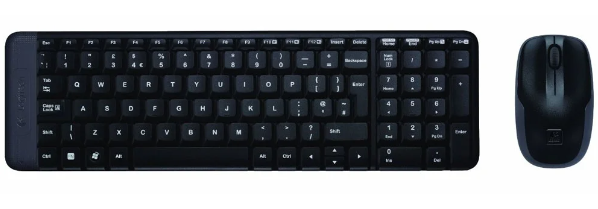 LOGITECH Wireless Combo MK220 (คีย์บอร์ด & เมาส์)