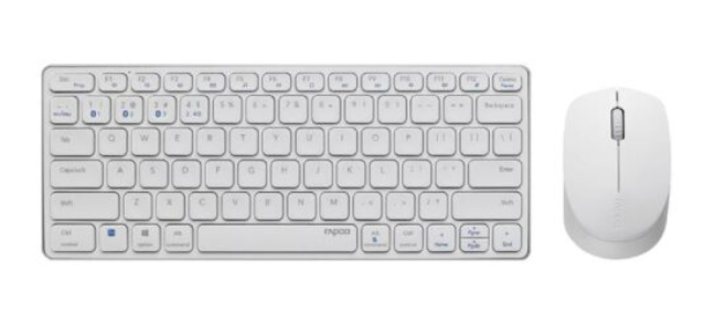 RAPOO 9050M Multi-mode Wireless Keyboard & Mouse White