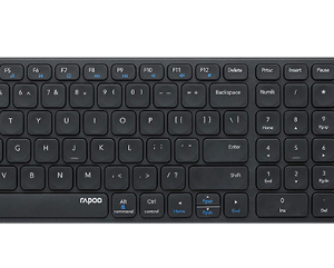 RAPOO 9350M Wireless Keyboard & Mouse Dark Grey