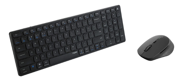 RAPOO 9350M Wireless Keyboard & Mouse Dark Grey RAPOO 9350M Wireless Keyboard & Mouse Dark Grey - รูปที่ 4