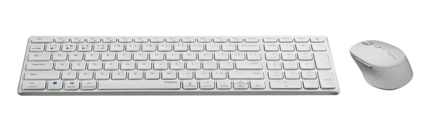 RAPOO 9350M Wireless Keyboard & Mouse WHITE RAPOO 9350M Wireless Keyboard & Mouse WHITE - รูปที่ 4
